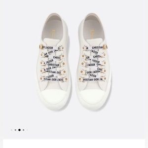 Christian Dior Canvas Sneakers - image 1